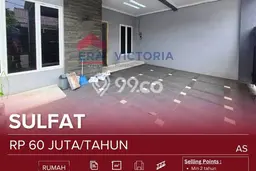 Jarang Ada! Rumah Sewa 3 Kamar Nyaman Siap Huni Sulfat Jarang Ada! Rumah Sewa 3 Kamar Nyaman Siap Huni Sulfat