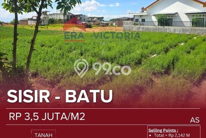 Tanah Komersial Dijual di Batu Batu 612m2 Tanah Komersial Dijual di Batu Batu 612m2