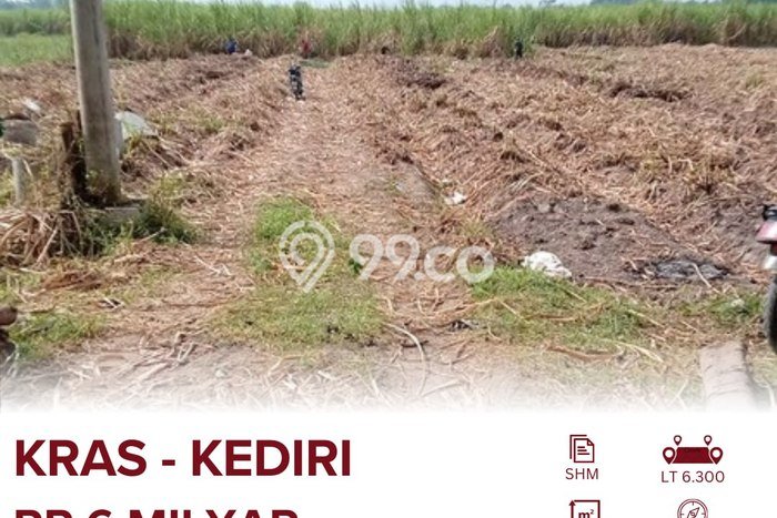 Tanah Komersial Dijual di Kras Kediri 6300m2 Tanah Komersial Dijual di Kras Kediri 6300m2