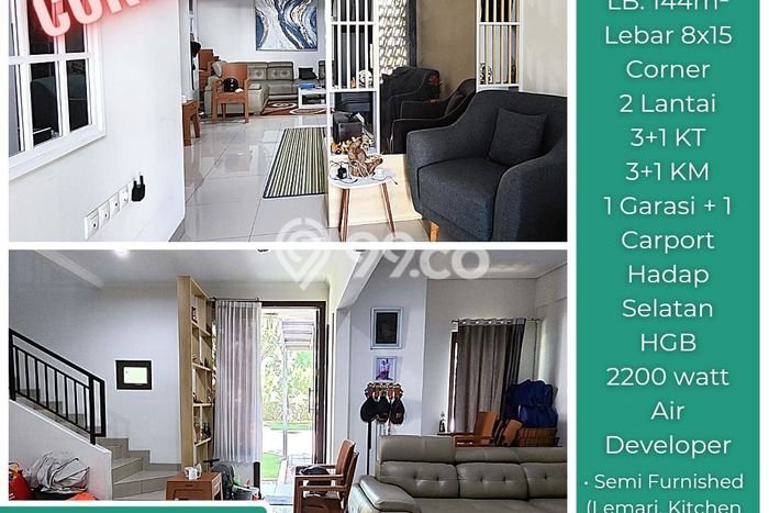 Hunian Mewah LB 144m2 Siap Huni Desain Elegan di Summarecon Bandung, Bandung Hunian Mewah LB 144m2 Siap Huni Desain Elegan di Summarecon Bandung, Bandung