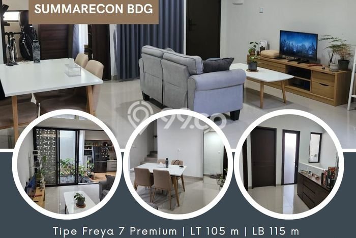 For Sale! Luxury House LT 105m2 Desain Modern di Summarecon Bandung For Sale! Luxury House LT 105m2 Desain Modern di Summarecon Bandung