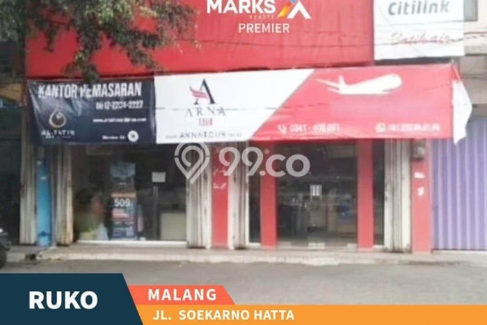 Unit Ruko Dijual di Malang LT 162m2 & LB 320m2 Unit Ruko Dijual di Malang LT 162m2 & LB 320m2