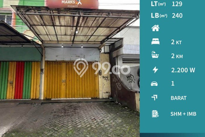 Lokasi Strategis! Dijual Ruko Bisnis di Sukun, Malang Kondisi Bagus Lokasi Strategis! Dijual Ruko Bisnis di Sukun, Malang Kondisi Bagus