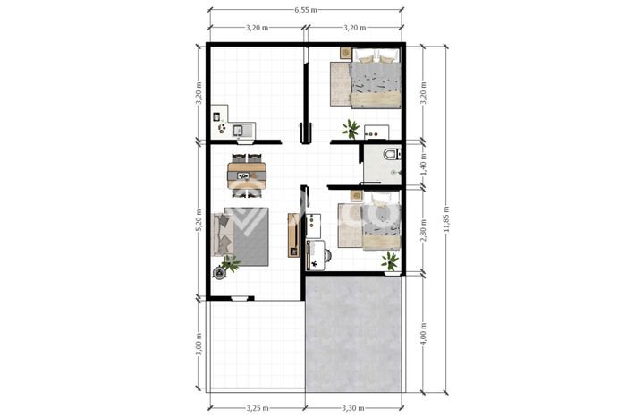 For Sale Rumah 2 Kamar Lokasi Ideal Bagus dan Strategis di Cilodong For Sale Rumah 2 Kamar Lokasi Ideal Bagus dan Strategis di Cilodong