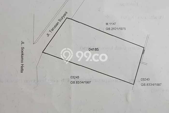 Tanah Dijual Area Strategis di Soekarno Hatta Bandung 2050m2 Tanah Dijual Area Strategis di Soekarno Hatta Bandung 2050m2