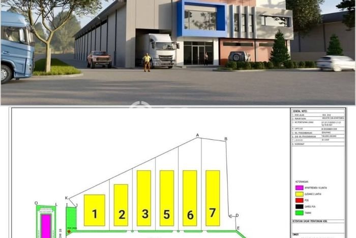 Gudang Dijual di Sagulung LT 3m2, LB 1m2 untuk Investasi Gudang Dijual di Sagulung LT 3m2, LB 1m2 untuk Investasi