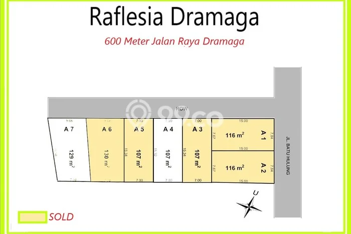 Lahan Investasi Lokasi Dramaga Bogor SHM Lahan Investasi Lokasi Dramaga Bogor SHM