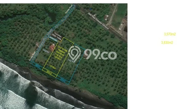 Tanah Dijual Lokasi Selemadeg, Tabanan Luas 3830m2 Legalitas Aman Tanah Dijual Lokasi Selemadeg, Tabanan Luas 3830m2 Legalitas Aman
