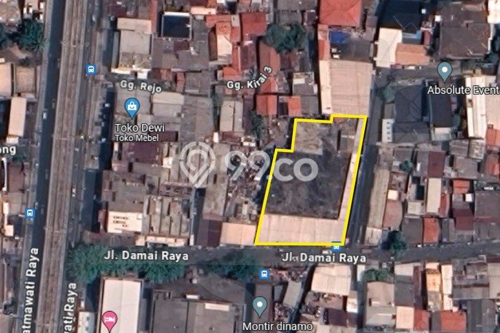 Untuk Dijual Tanah 762m2 di Cipete, Jakarta Selatan Untuk Dijual Tanah 762m2 di Cipete, Jakarta Selatan