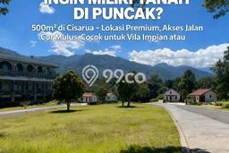 Tanah Dijual Lokasi Cisarua, Bogor Luas 150m2 Legalitas Aman Tanah Dijual Lokasi Cisarua, Bogor Luas 150m2 Legalitas Aman