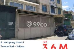 Ruko Dijual di Prime Area Jakarta Barat Luas 269m2 Ruko Dijual di Prime Area Jakarta Barat Luas 269m2