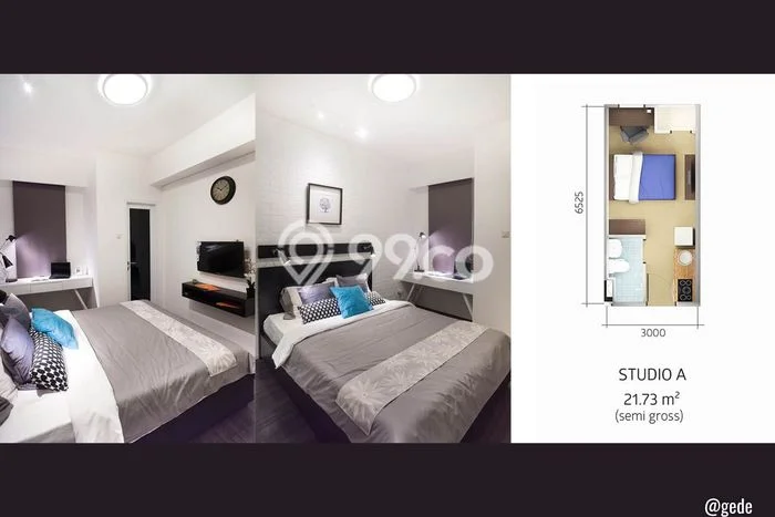 Apartemen Harga Terjangkau Dijual di Karawang Barat, Karawang Punya 1 Kamar Tidur Apartemen Harga Terjangkau Dijual di Karawang Barat, Karawang Punya 1 Kamar Tidur