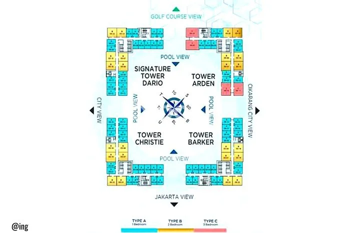Siap Milik Apartemen 1 KT 1 KM di Cikarang Selatan Siap Milik Apartemen 1 KT 1 KM di Cikarang Selatan