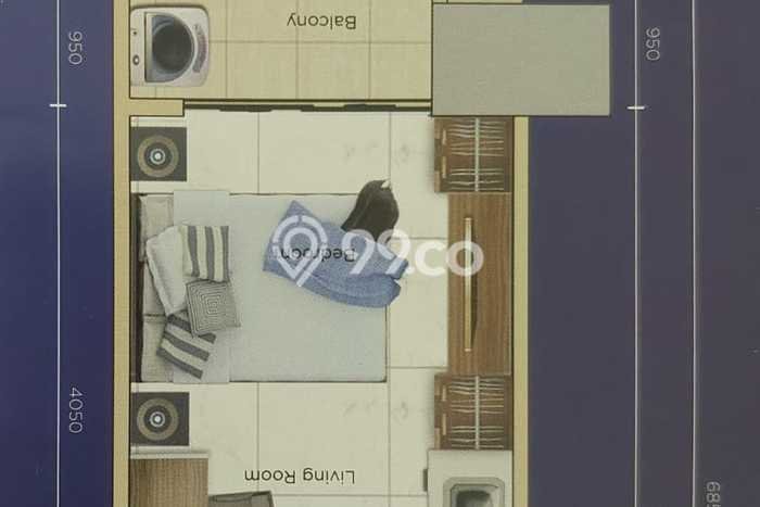Apartemen Nyaman untuk Disewa, 0 Kamar di Tangerang Apartemen Nyaman untuk Disewa, 0 Kamar di Tangerang