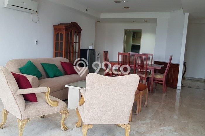Apartemen Nyaman untuk Disewa, 3 Kamar di Jakarta Selatan Apartemen Nyaman untuk Disewa, 3 Kamar di Jakarta Selatan