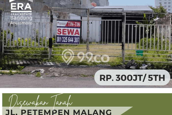 Untuk Disewa Tanah di Semarang Tengah Luas 231m2 - Untuk Disewa Tanah di Semarang Tengah Luas 231m2 -