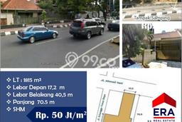 Lahan untuk Dijual Lokasi Semarang Tengah, Semarang Luas 1815m2 SHM Lahan untuk Dijual Lokasi Semarang Tengah, Semarang Luas 1815m2 SHM