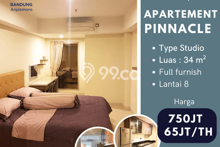 Apartemen Kawasan Semarang Tengah, Semarang, 1 KT, Luas 34m2m² Apartemen Kawasan Semarang Tengah, Semarang, 1 KT, Luas 34m2m²