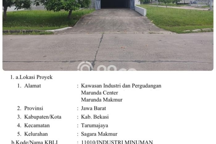 Gudang Bagus Dijual LB 464m2 Lokasi Strategis Jakarta Utara Area Cocok untuk Bisnis Gudang Bagus Dijual LB 464m2 Lokasi Strategis Jakarta Utara Area Cocok untuk Bisnis