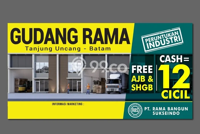 Gudang di Tanjung Uncang, Luas 300m², Disewakan, Area Bisnis, Siap Untuk Dihuni Gudang di Tanjung Uncang, Luas 300m², Disewakan, Area Bisnis, Siap Untuk Dihuni