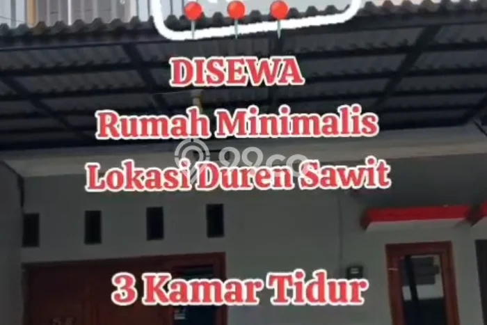 Disewakan Segera Rumah Kondisi Baik di Kawasan Duren Sawit, Jakarta Timur Disewakan Segera Rumah Kondisi Baik di Kawasan Duren Sawit, Jakarta Timur