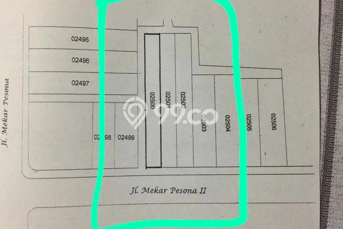 Untuk Dijual Tanah di Bandung, Luas 488m2 SHM Untuk Dijual Tanah di Bandung, Luas 488m2 SHM