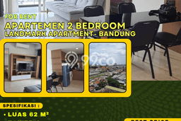 Apartemen Sewa 2 Kamar Murah Siap Huni di Bandung, Luas 62m2 Apartemen Sewa 2 Kamar Murah Siap Huni di Bandung, Luas 62m2