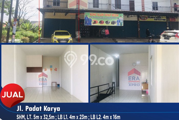 Ruko Hook Jalan Padat Karya, Pontianak Ruko Hook Jalan Padat Karya, Pontianak