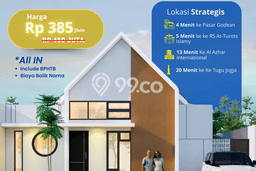 Dijual Rumah 3 KT di Godean, Sleman - Luas Tanah 120m² Dijual Rumah 3 KT di Godean, Sleman - Luas Tanah 120m²