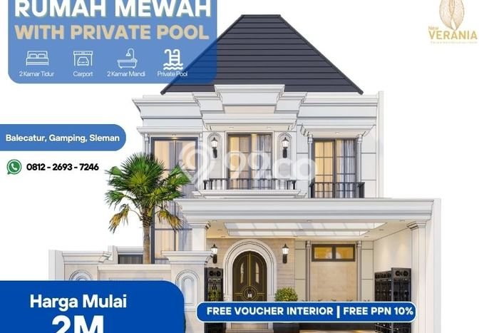 Rumah Minimalis 4 KT di Sleman Yogyakarta Unfurnished Rumah Minimalis 4 KT di Sleman Yogyakarta Unfurnished