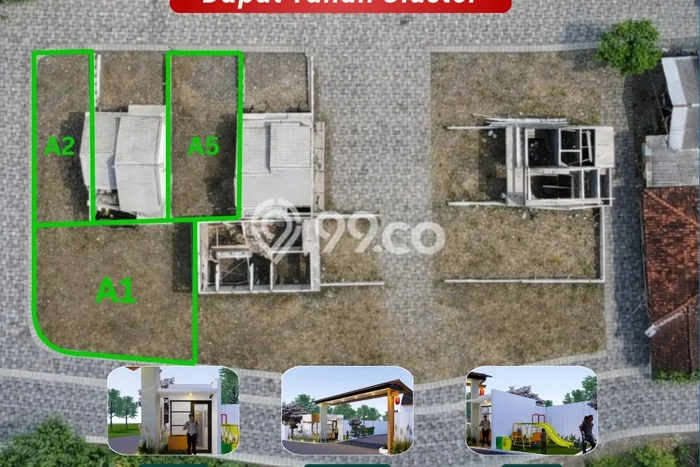 Kavling Tanah untuk Dijual di Caturtunggal, Sleman, Luas 139m2 Kavling Tanah untuk Dijual di Caturtunggal, Sleman, Luas 139m2