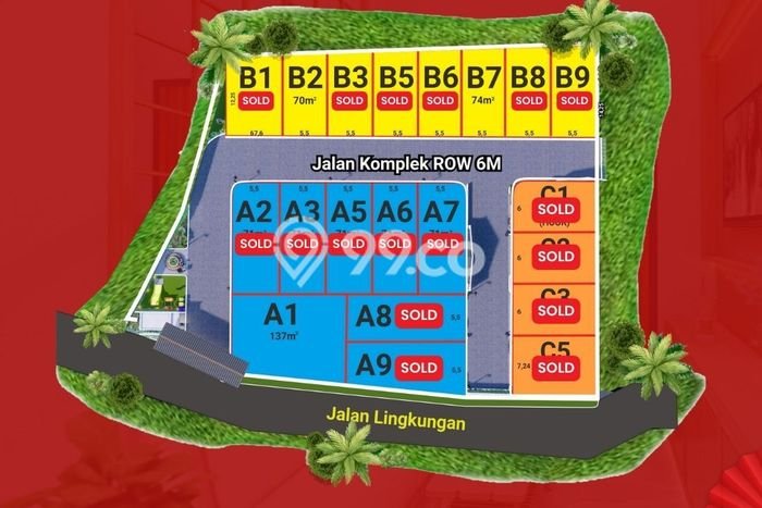 Rumah Sederhana Dijual di Sentolo 2 Kamar dengan LT 71m2 Rumah Sederhana Dijual di Sentolo 2 Kamar dengan LT 71m2