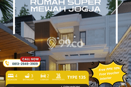 PROMO SPESIAL! Jual Rumah Berkualitas area Gamping, Sleman, LT 187m² Luas Bangunan 135m² PROMO SPESIAL! Jual Rumah Berkualitas area Gamping, Sleman, LT 187m² Luas Bangunan 135m²
