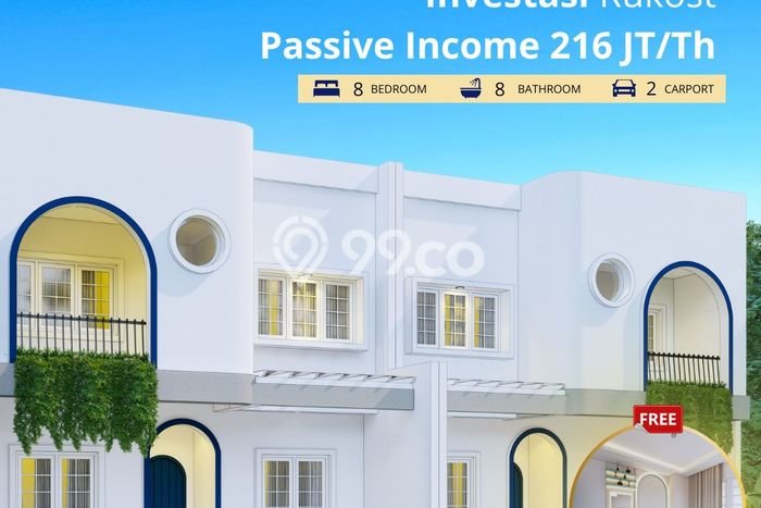 Kost Dijual Lokasi Depok, Sleman, Spesifikasi 8 Kamar Tidur dan Luas 125m2 Kost Dijual Lokasi Depok, Sleman, Spesifikasi 8 Kamar Tidur dan Luas 125m2