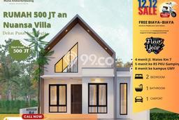 Rumah Bisa KPR LT 78m² di Mantrijeron, Keamanan 24 Jam, Yogyakarta Rumah Bisa KPR LT 78m² di Mantrijeron, Keamanan 24 Jam, Yogyakarta