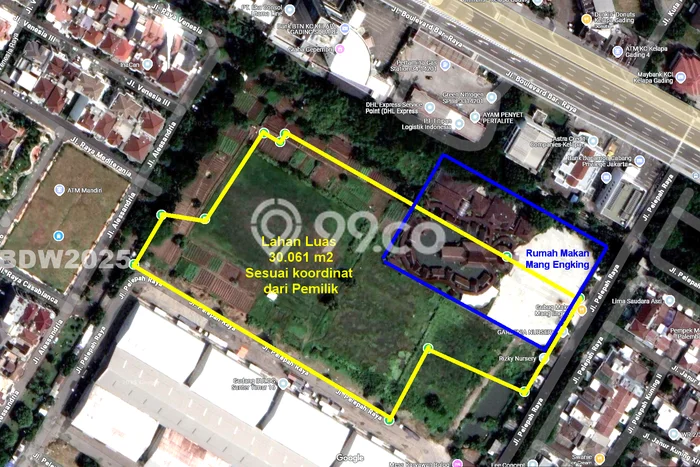 Tanah di Kelapa Gading, Jakarta Utara Luas 30000m2 Dijual Segera Tanah di Kelapa Gading, Jakarta Utara Luas 30000m2 Dijual Segera
