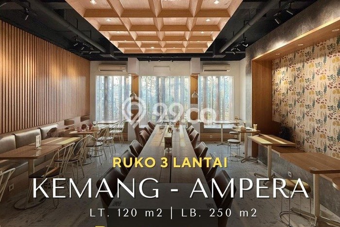 Dijual Ruko di Kemang, Luas 250m², Kawasan Potensial, Mainroad Dijual Ruko di Kemang, Luas 250m², Kawasan Potensial, Mainroad