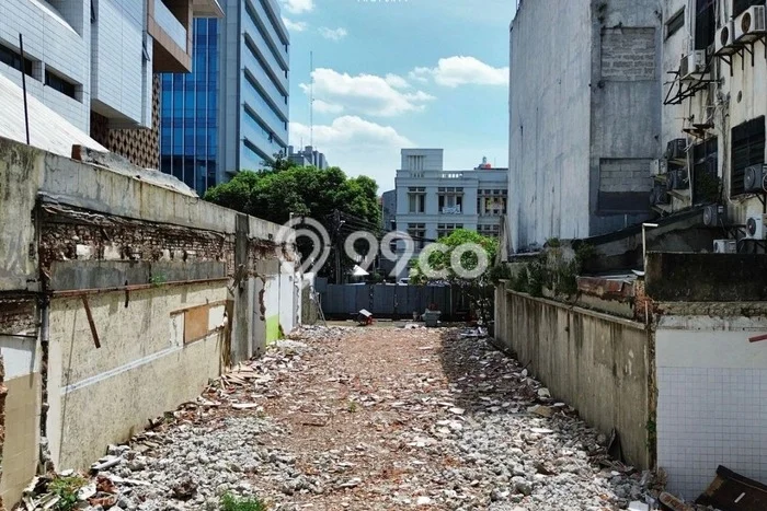 Jarang Ada! Tanah di Tanah Abang Punya Luas 598m2 SHM Jarang Ada! Tanah di Tanah Abang Punya Luas 598m2 SHM