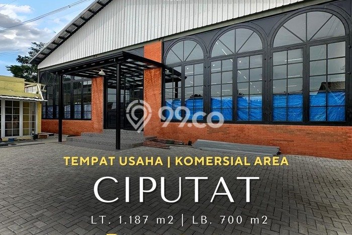 Gudang Bagus LT 1187m2 LB 700m2 Dijual di Ciputat Tangerang Selatan Gudang Bagus LT 1187m2 LB 700m2 Dijual di Ciputat Tangerang Selatan