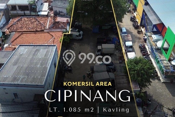 Tanah Area Strategis di Cipinang, Luas 1085m², Ideal untuk Bisnis Tanah Area Strategis di Cipinang, Luas 1085m², Ideal untuk Bisnis