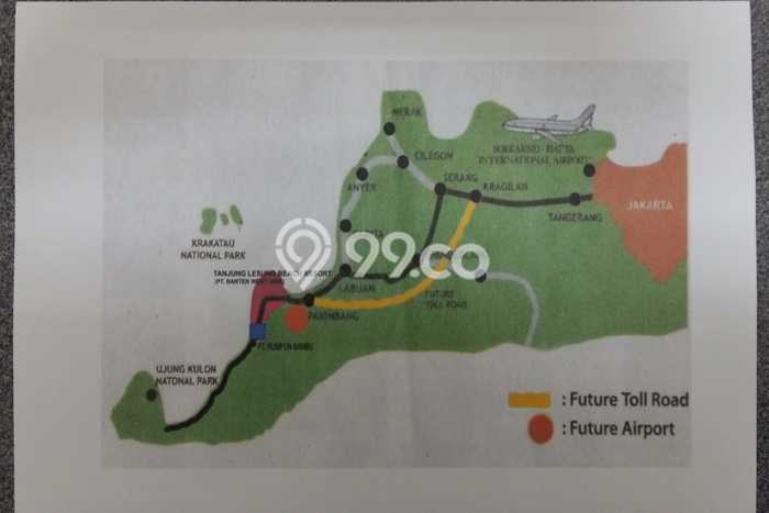 Tanah Dijual di Pandeglang Seluas 1.6e+06m2 Strategis Tanah Dijual di Pandeglang Seluas 1.6e+06m2 Strategis
