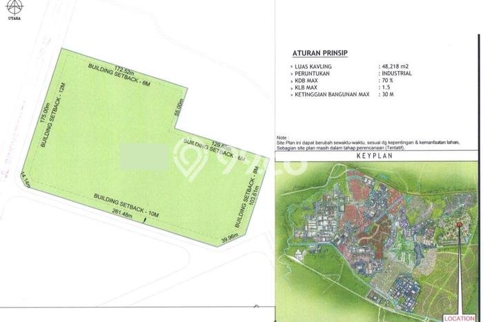 Dijual Tanah Kawasan Cikarang, Luas 48000m², Akses Cikarang, Bekasi, Bekasi Dijual Tanah Kawasan Cikarang, Luas 48000m², Akses Cikarang, Bekasi, Bekasi