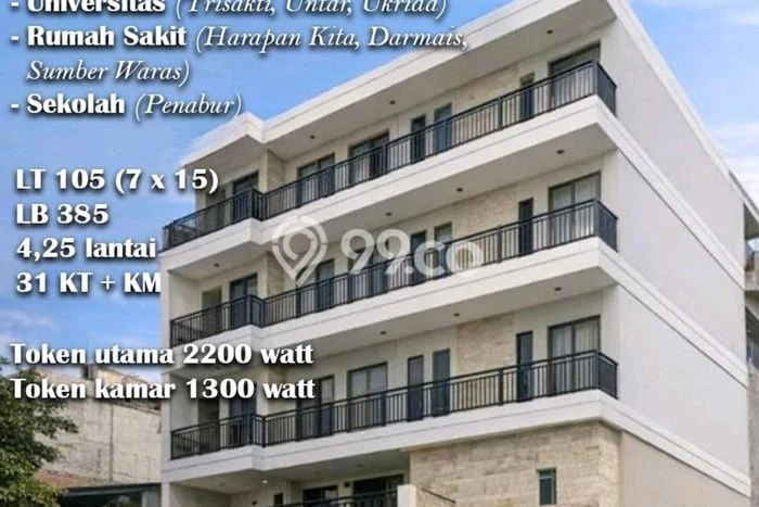 Kost Dijual Lokasi Strategis Tomang Jakarta Barat 31 Kamar Tidur Kost Dijual Lokasi Strategis Tomang Jakarta Barat 31 Kamar Tidur
