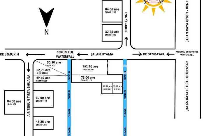 Lahan untuk Dijual Lokasi Sukasada, Buleleng Luas 65120m2 SHM Lahan untuk Dijual Lokasi Sukasada, Buleleng Luas 65120m2 SHM