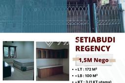 HARGA TERBAIK! Rumah Berkualitas di Setiabudi, LT 172m² Bangunan 100m² HARGA TERBAIK! Rumah Berkualitas di Setiabudi, LT 172m² Bangunan 100m²