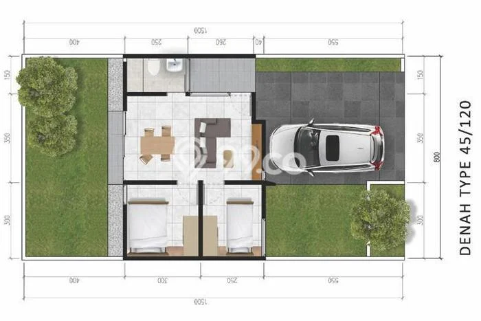 Jual Rumah Bagus Siap Huni LB 45m2 di Semarang Barat, Semarang Jual Rumah Bagus Siap Huni LB 45m2 di Semarang Barat, Semarang