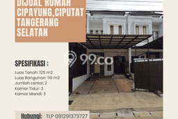 Hunian Cantik Minimalis Lb 110m2 di Ciputat, Tangerang Selatan Hunian Cantik Minimalis Lb 110m2 di Ciputat, Tangerang Selatan