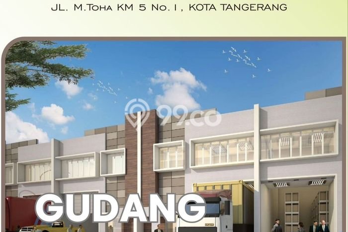 Gudang Paling Dicari LB 270m2 Dijual di Periuk Gudang Paling Dicari LB 270m2 Dijual di Periuk