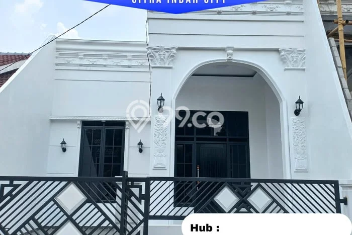 Rumah Mewah Nuansa Putih Luas 90 M² Di Citra Indah City Rumah Mewah Nuansa Putih Luas 90 M² Di Citra Indah City