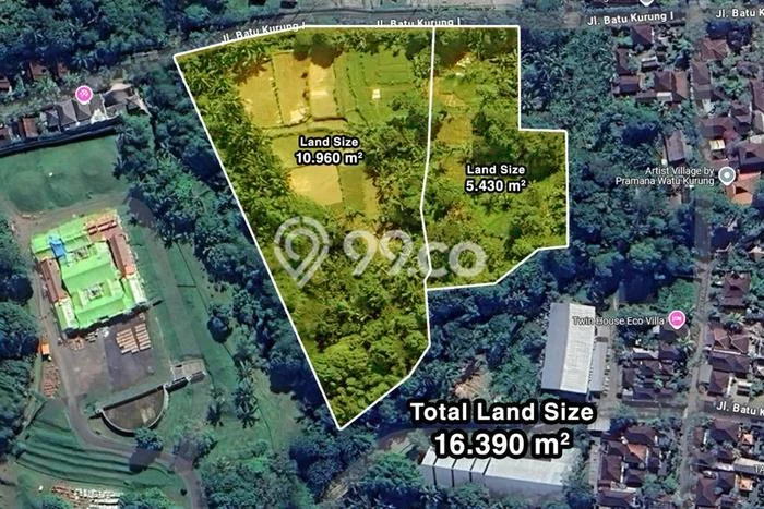 Lahan Disewakan di Ubud, Gianyar, Luas 16300m2 SHM Lahan Disewakan di Ubud, Gianyar, Luas 16300m2 SHM